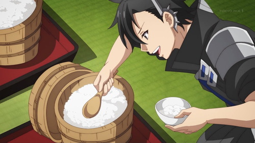 『黒の召喚士』8話感想 日本人なら米食わないとね