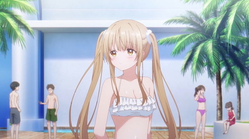 『お隣の天使様にいつの間にか駄目人間にされていた件 第2期』2話感想 真昼の白い水着姿が眩しい水着回