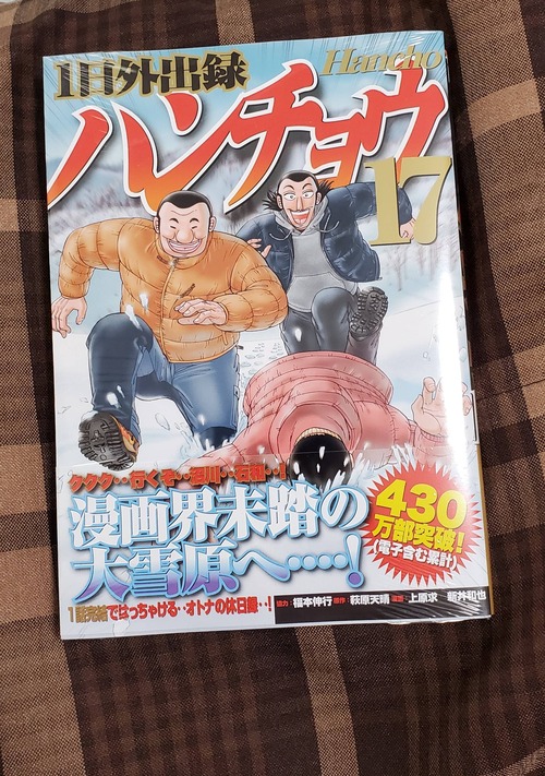『1日外出録ハンチョウ』が17巻も出ている上430万部売れていて草