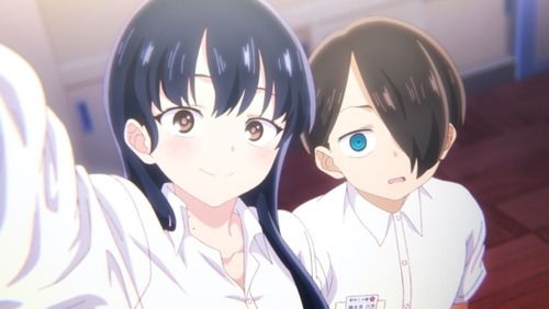 ヒロインの方が主人公より背が高い作品←思いついた作品