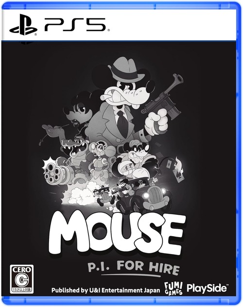 PS5/Switch2「MOUSE：やとわれの探偵」が予約開始！1930年代クラシックカートゥーンの魂を宿した、FPSアクションアドベンチャー