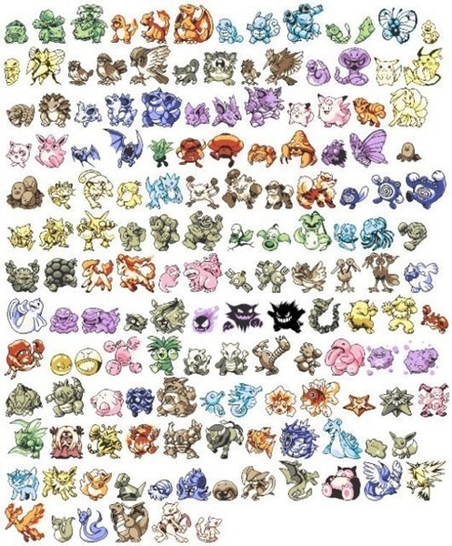 ポケモン初代「シリーズ初作品でタイプ属性を15個実装してます」