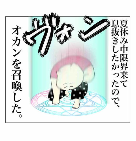 遂にオカンを召喚した