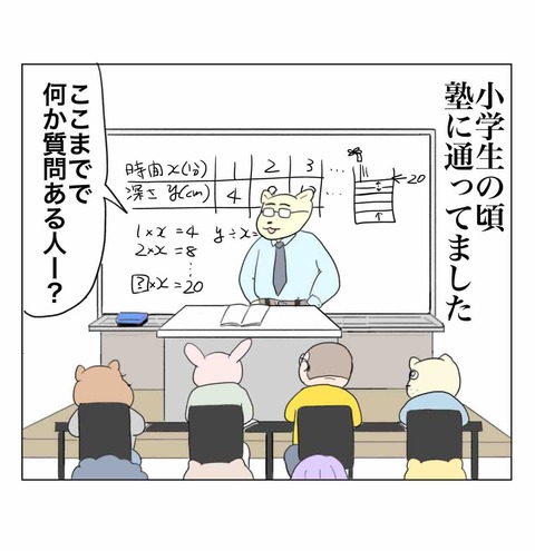 質問と回答がまさかすぎた塾