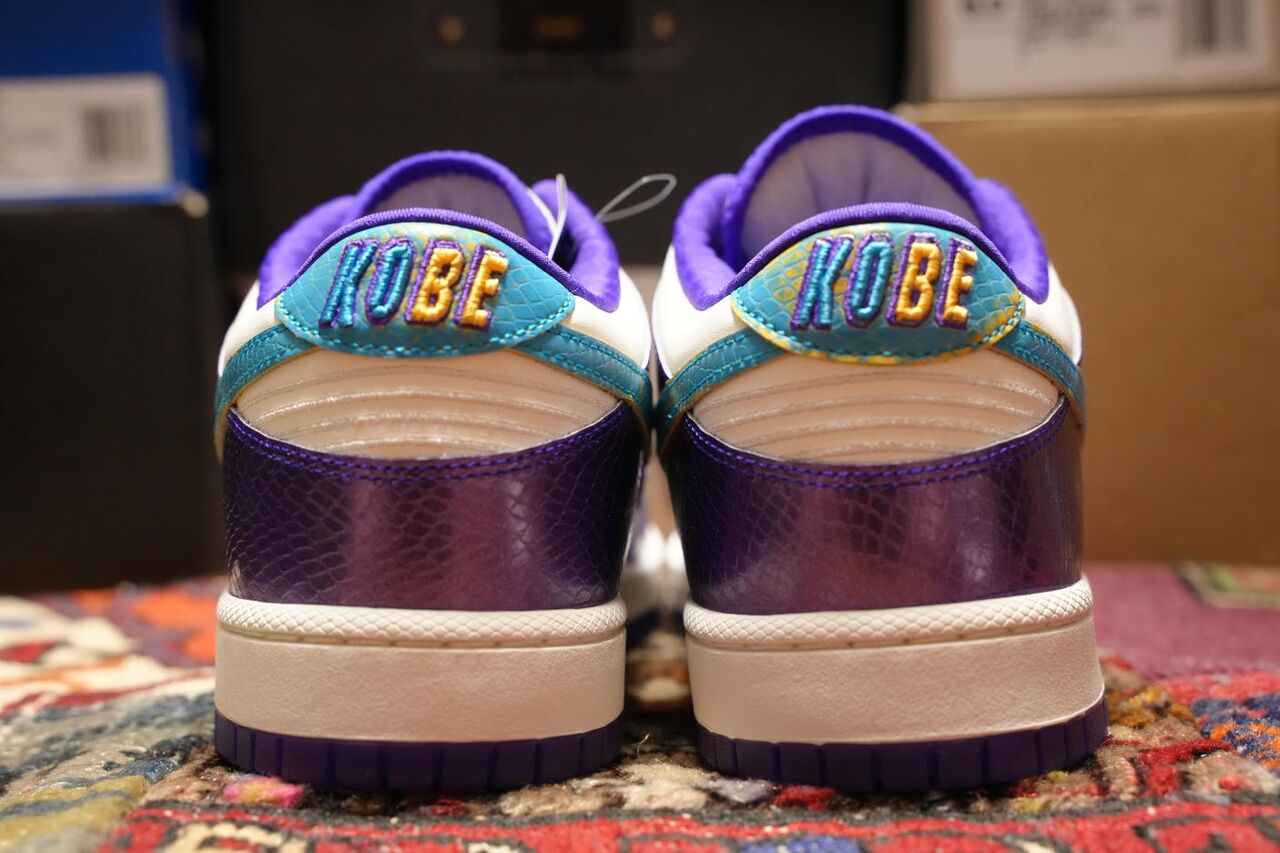 KOBE BRYANT×NIKE DUNK LOW PROTRO DRAFT DAY ヒールサイド