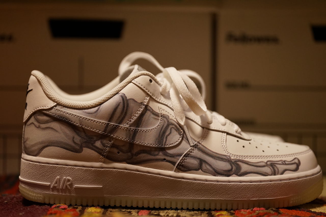 NIKE AIR FORCE 1 '07 SKELETON QS : ああ、好きに走ればいい
