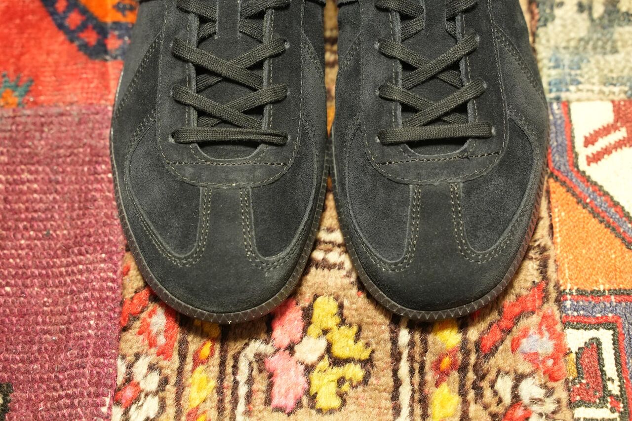 UNITED ARROWS & SONS × ADIDAS ORIGINALS BW ARMY DECON BLACK LA4345 トゥボックス正面