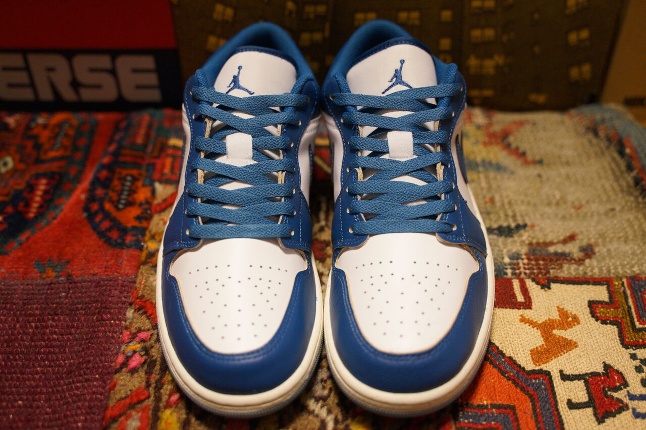 NIKE AIR JORDAN 1 LOW SE INDUSTRIAL BLUE : ああ、好きに走れ NIKE AIR JORDAN 1 LOW SE INDUSTRIAL BLUE : ああ、好きに走れ