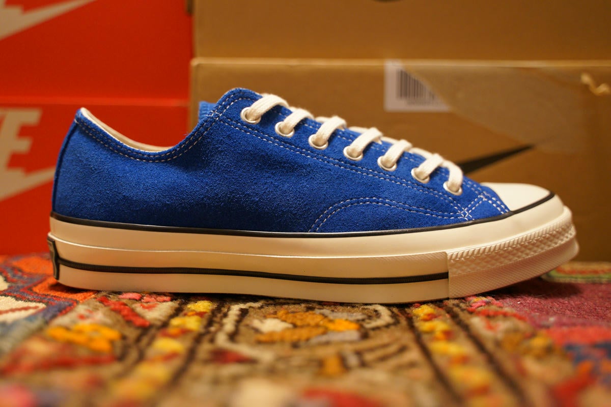 レビュー】CONVERSE ALL STAR LGCY SUEDE OX BLUEをざっくりと