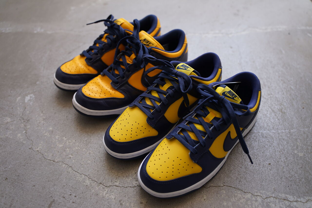 NIKE DUNK LOW RETRO VARSITY MAIZE : ああ、好きに走ればいいじゃない