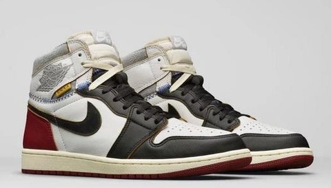 UNION AJ1 BLACK TOE