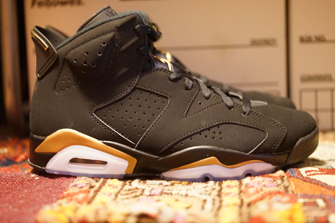 NIKE AIR JORDAN 6 DMP BLACK METALLIC GOLD : ああ、好きに走ればいい ...