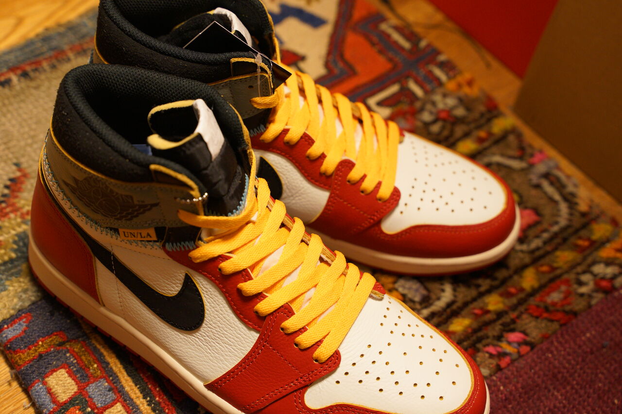 その他 Nike Air Jordan 1 union 27cm Air Jordan 1 x Union 'Varsity Red and Shadow Grey' (HV8563