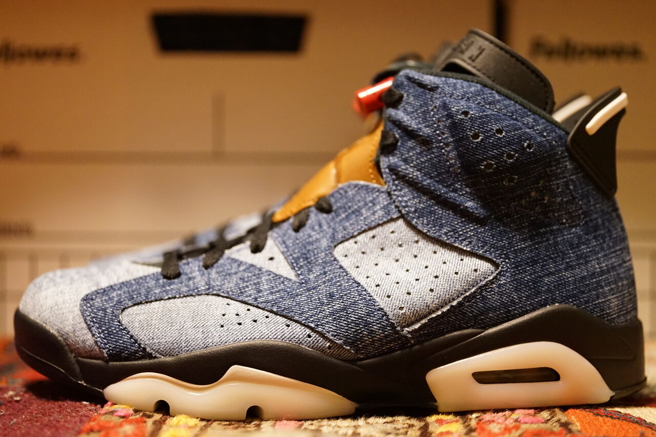 NIKE AIR JORDAN 6 WASHED DENIM : ああ、好きに走ればいいじゃない