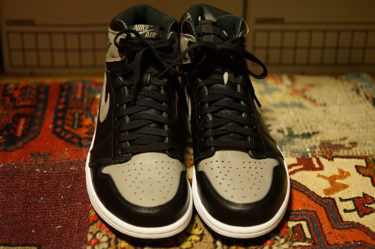 NIKE AIR JORDAN 1 RETRO HIGH OG SHADOW 2018 : ああ、好きに走れば ...