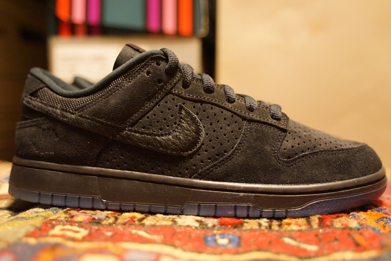 UNDEFEATED × NIKE DUNK LOW SP "BLACK"