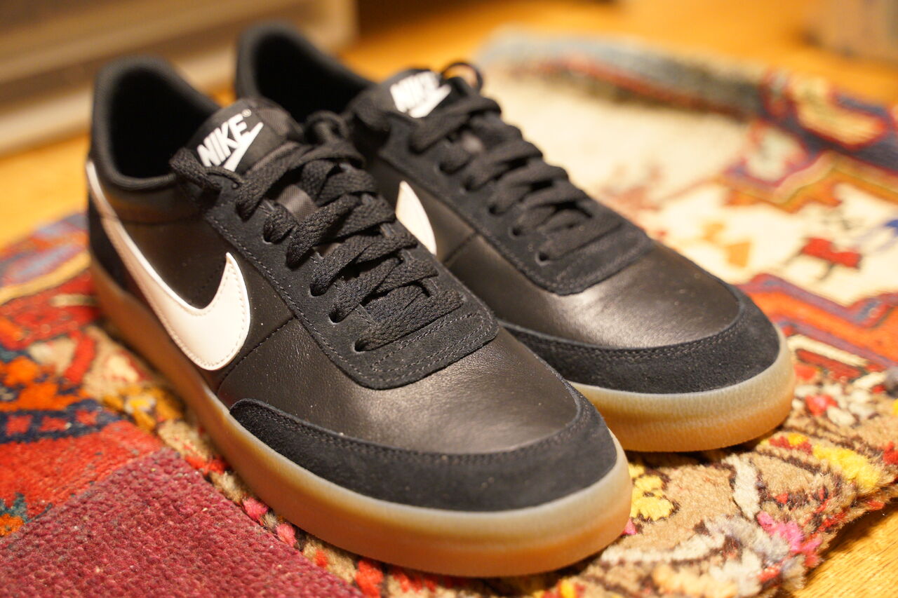 NIKE KILLSHOT2 LEATHER BLACK : ああ、好きに走ればいいじゃない NIKE KILLSHOT2 LEATHER BLACK : ああ、好きに走ればいいじゃない