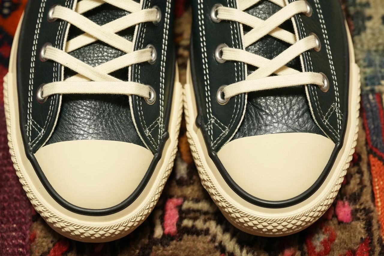 CONVERSE ALL STAR J HI DEEP GREEN トゥボックス正面