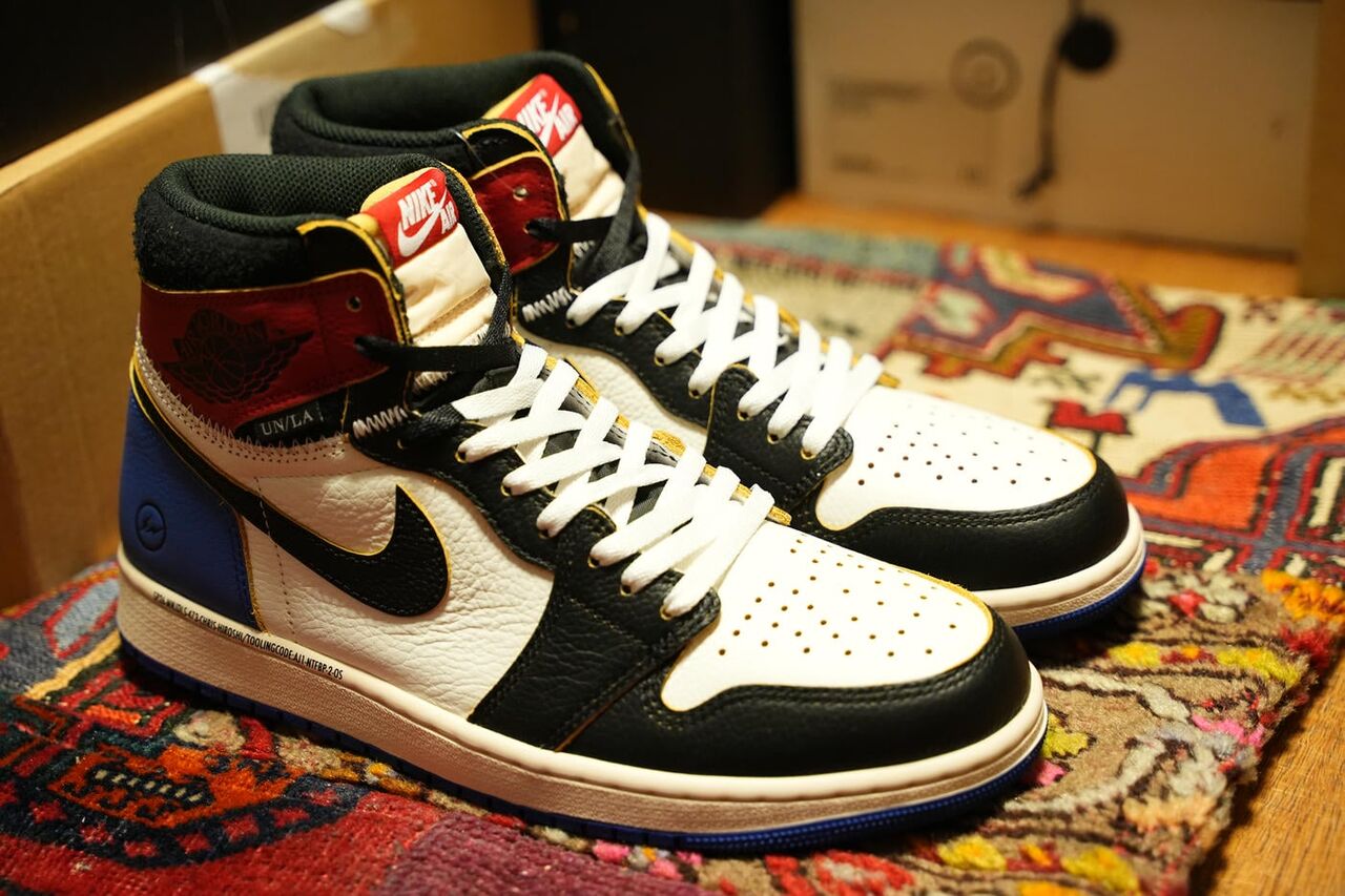 FRAGMENT DESIGN × UNION LA × NIKE AIR JORDAN 1 HIGH OG