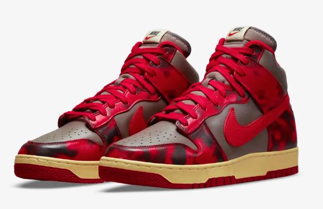 NIKE DUNK HIGH 1985 SP BLACK ACID WASH : ああ、好きに走ればいい
