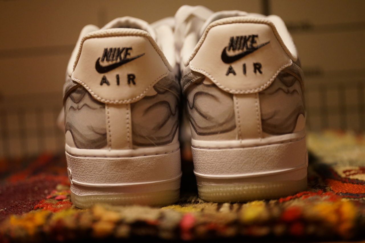 NIKE AIR FORCE 1 '07 SKELETON QS : ああ、好きに走ればいい