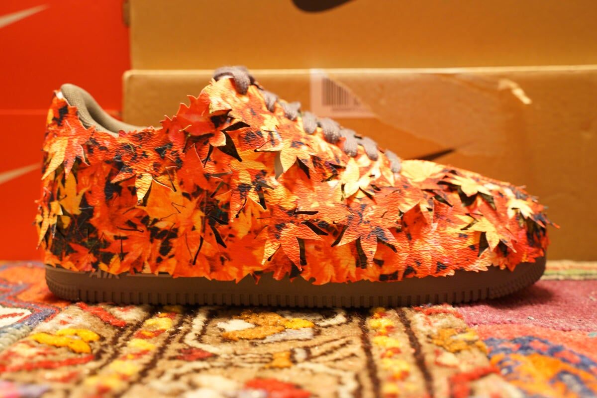 NIKE AIR FORCE 1 07 LX LEAF CAMO 右サイド