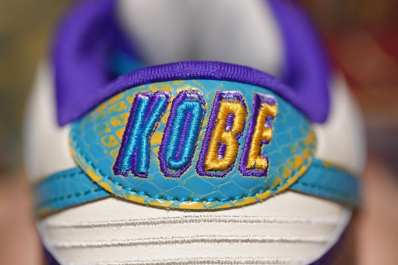 KOBE BRYANT×NIKE DUNK LOW PROTRO DRAFT DAY ヒールロゴ