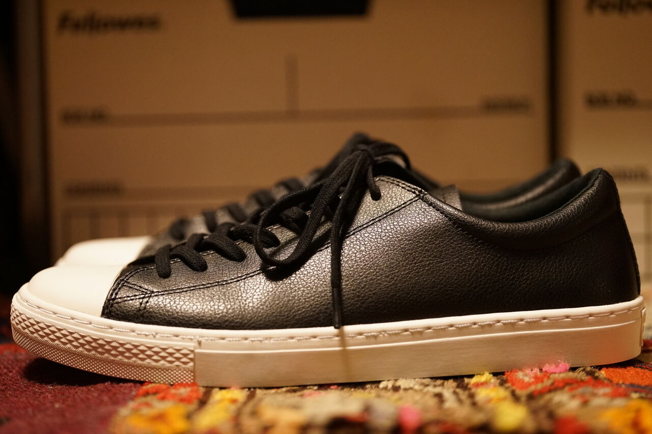 CONVERSE ALL STAR COUPE LEATHER OX BLACK : ああ、好きに走ればいい