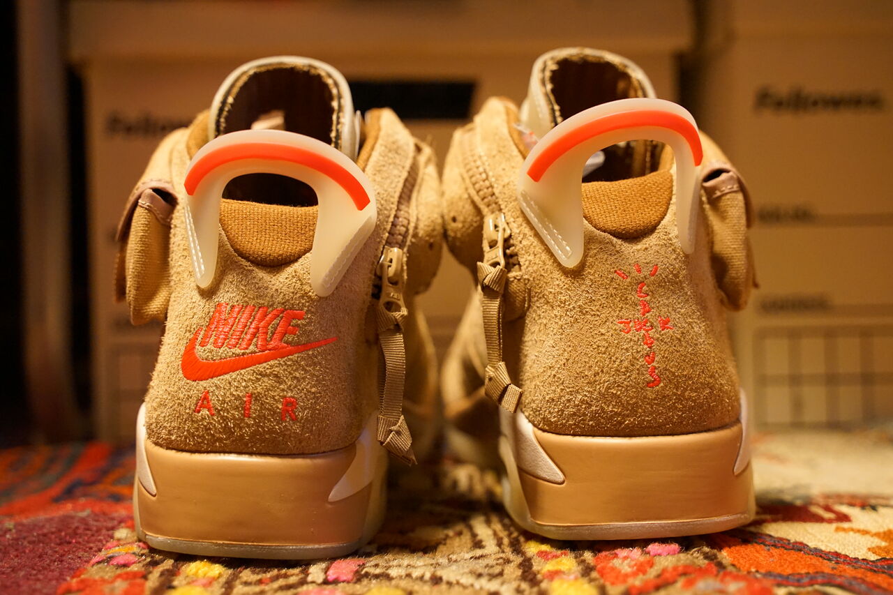 TRAVIS SCOTT × NIKE AIR JORDAN 6 BRITISH KHAKI : ああ、好き
