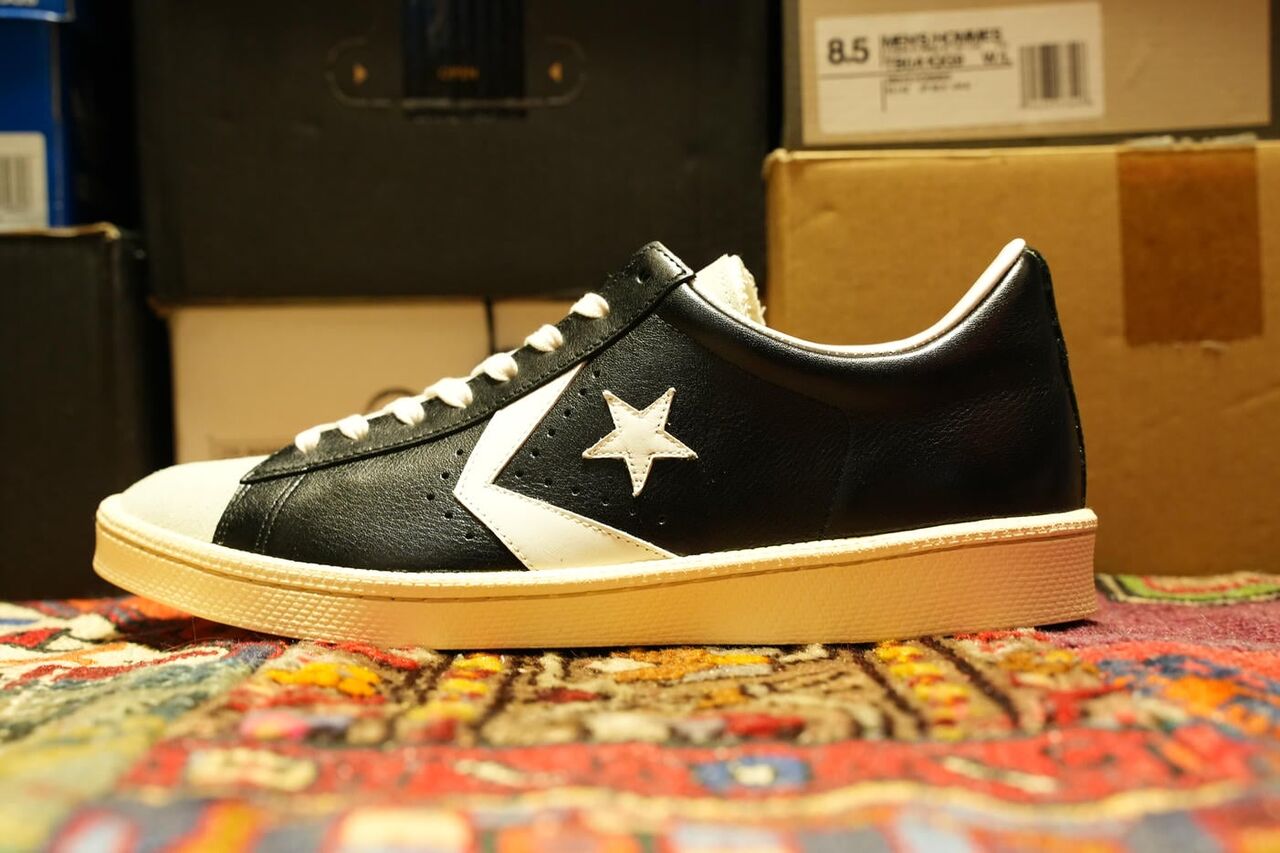 SOMA × CONVERSE PROLEATHER J VTG OX 左サイド