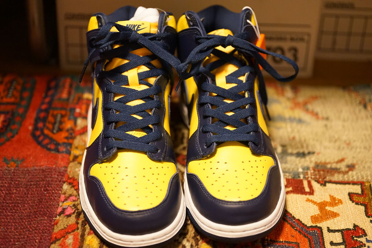 DUNK HIGH SP MICHIGAN ダンクハイ ミシガン　28.5cm