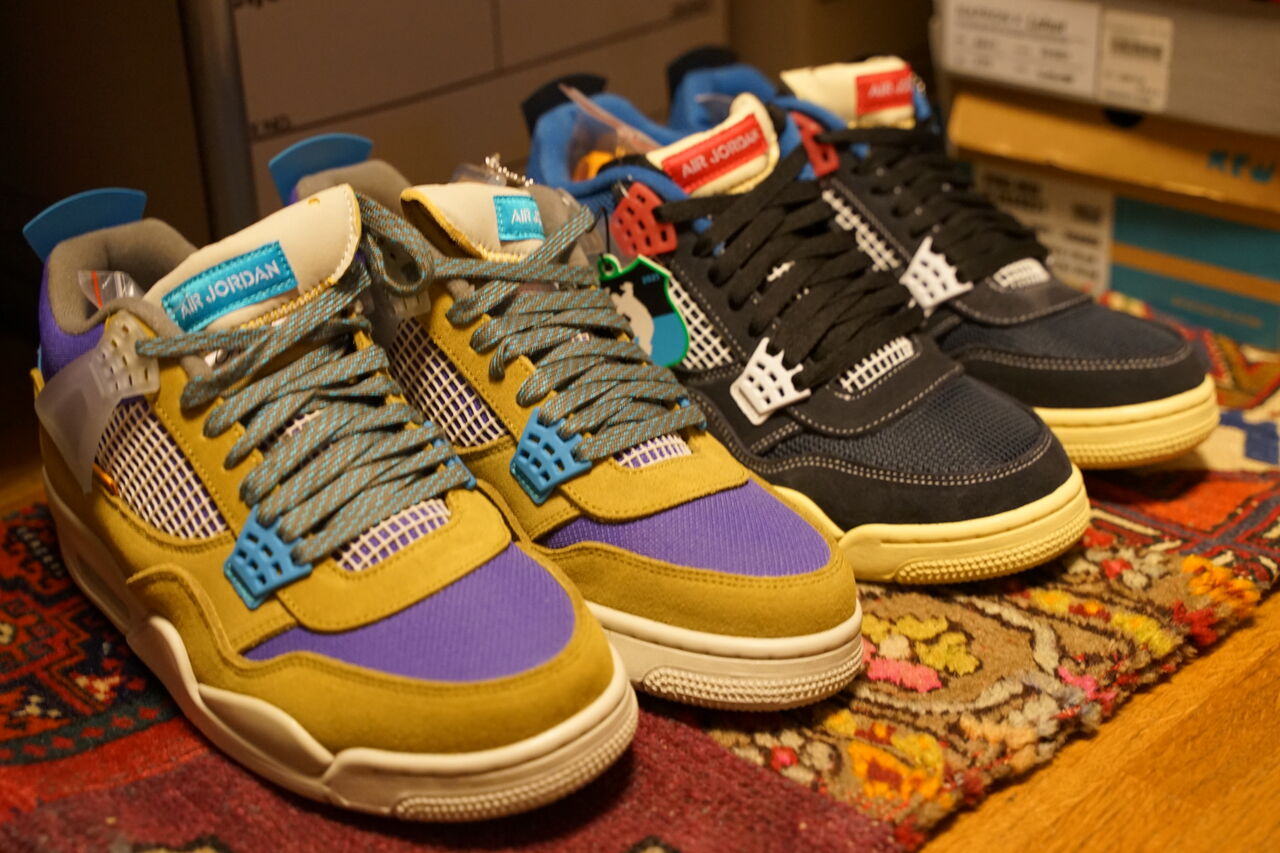 UNION × NIKE AIR JORDAN 4 DESERT MOSS : ああ、好きに走ればいいじゃない