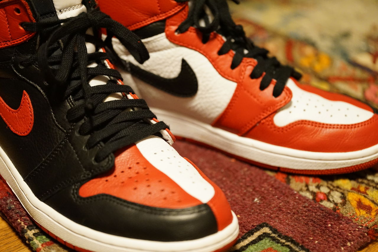NIKE AIR JORDAN 1 RETRO HIGH OG HOMAGE TO HOME : ああ、好きに走れ 