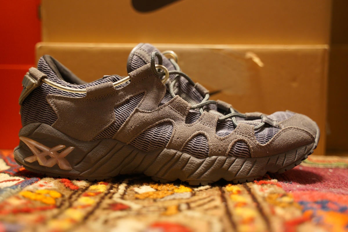 レビュー】アシックス ゲルマイ カーボンのレザーの質感やサイズ感を