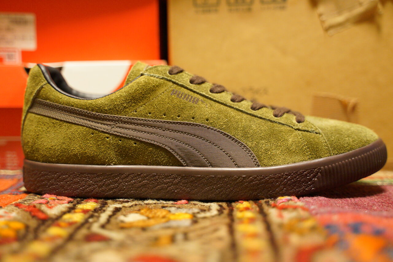 PUMA SUEDE VTG MIJ WRS DEEP OLIVE : ああ、好きに走ればいい PUMA SUEDE VTG MIJ WRS DEEP OLIVE : ああ、好きに走ればいい