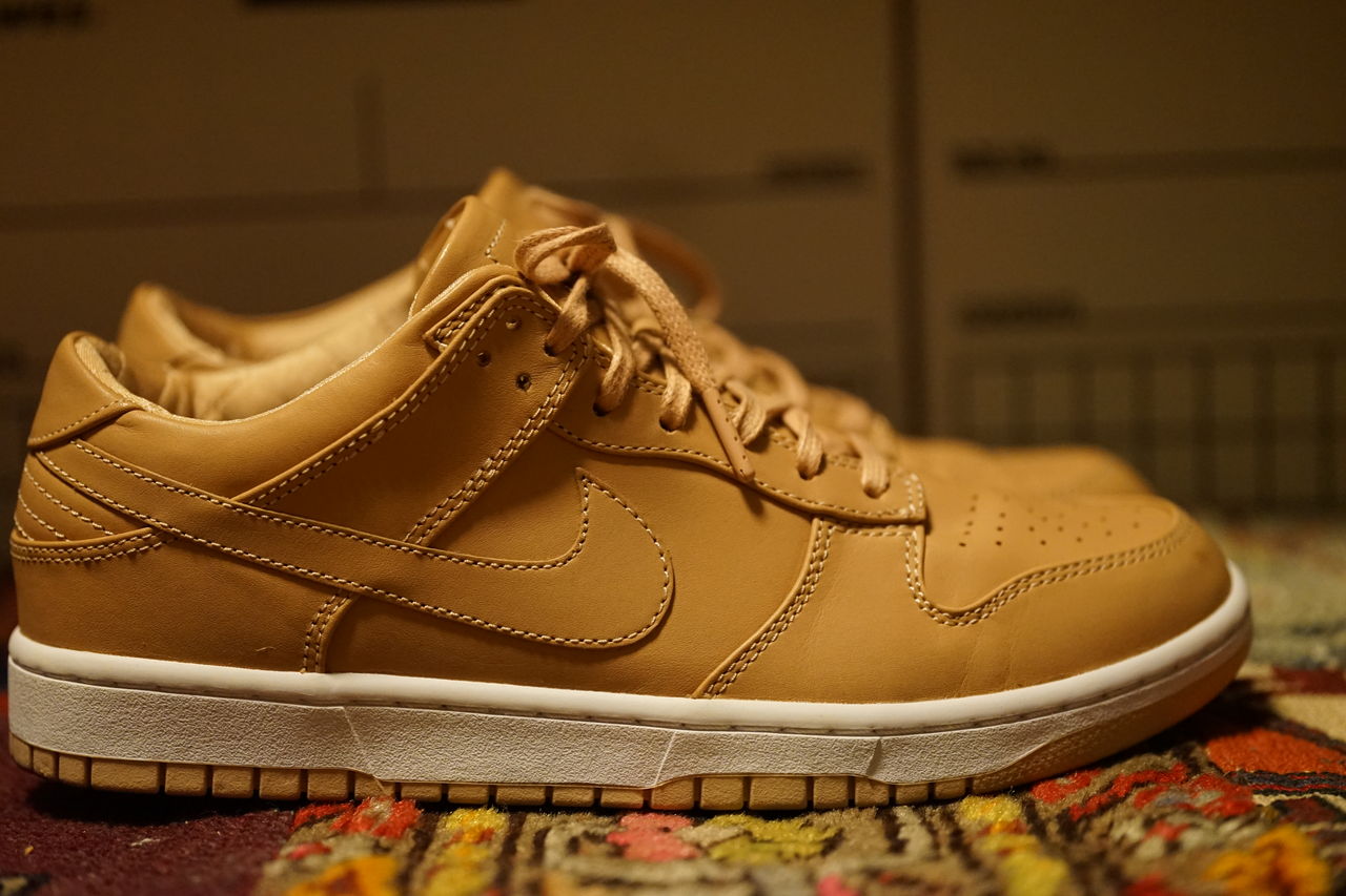 nike dunk lux low vachetta tan