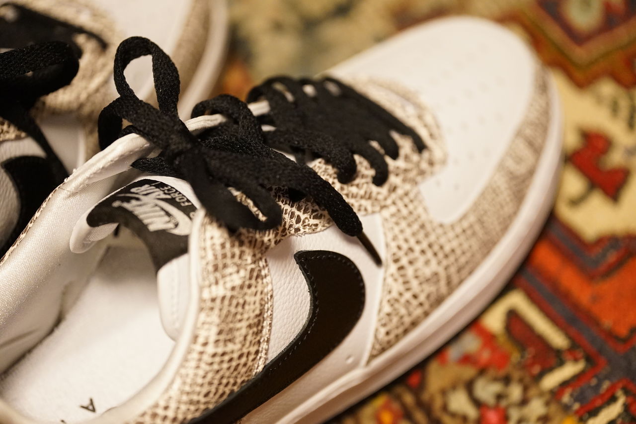 AIR FORCE 1 白ヘビ　COCOA SNAKE 2006年　エアフォース 2006 NEW nike Air Force 1 low cocoa Snake snakeskin Co.JP