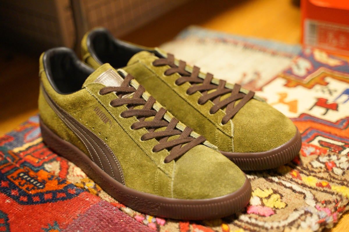 PUMA SUEDE VTG MIJ WRS DEEP OLIVE