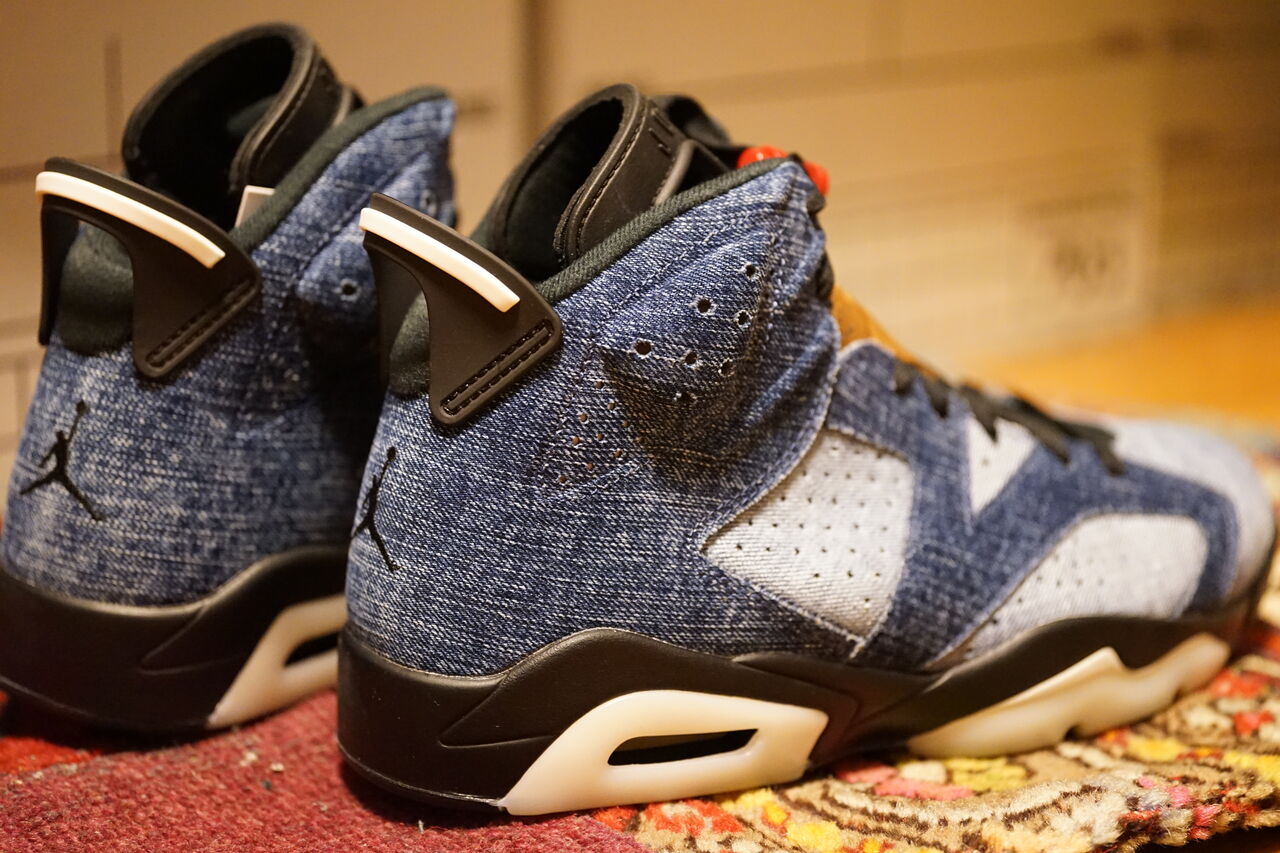 NIKE AIR JORDAN 6 WASHED DENIM : ああ、好きに走ればいいじゃない