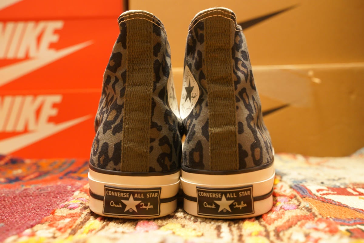 レビュー】コンバース オールスターレガシー レオパード ハイのサイズ
