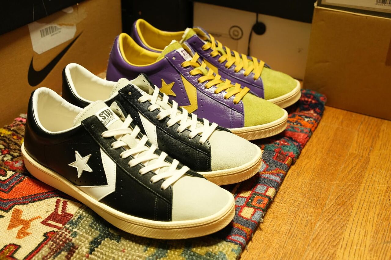 MAGFORLIAカラーSOMAカラーの2足を並べてみる