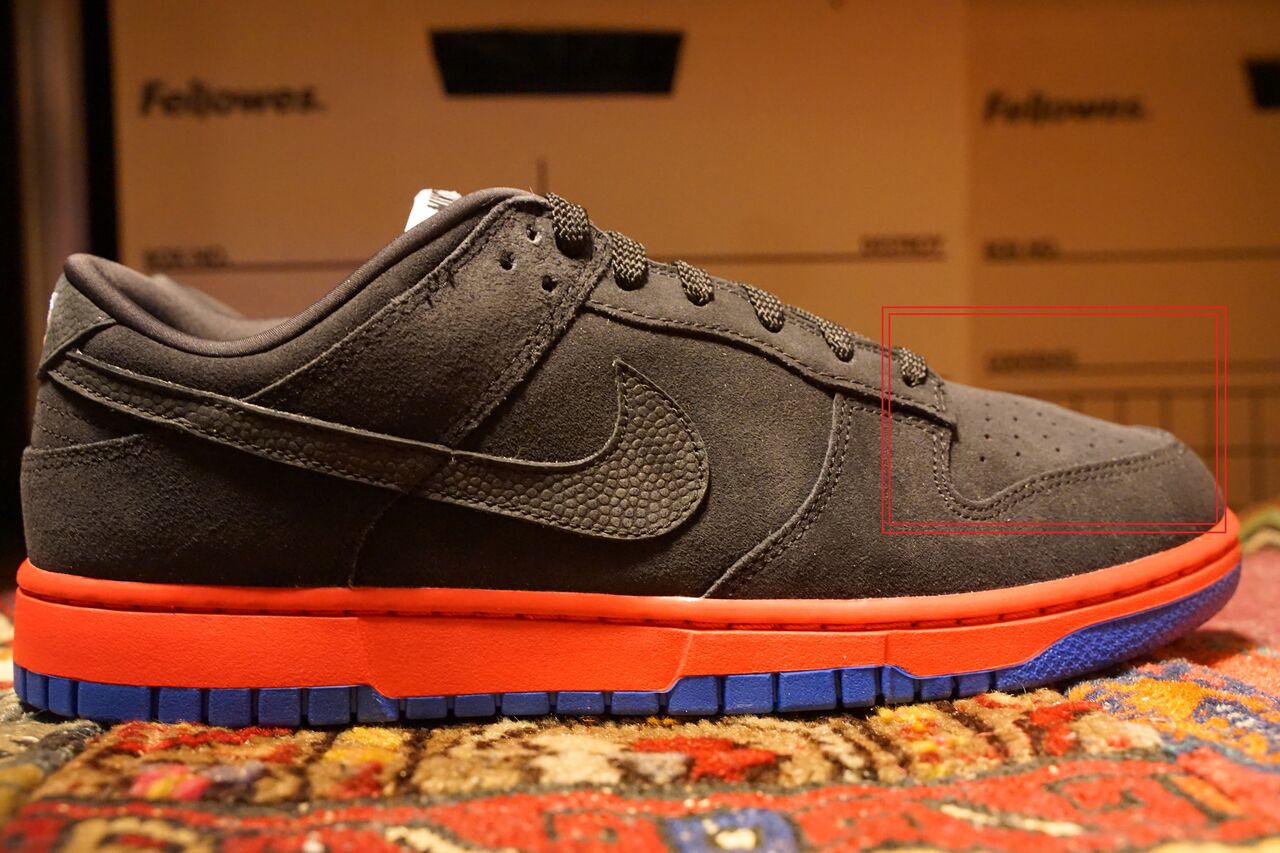 NIKE BY YOU DUNK LOW 365 BLACK SUEDE : ああ、好きに走ればいいじゃない