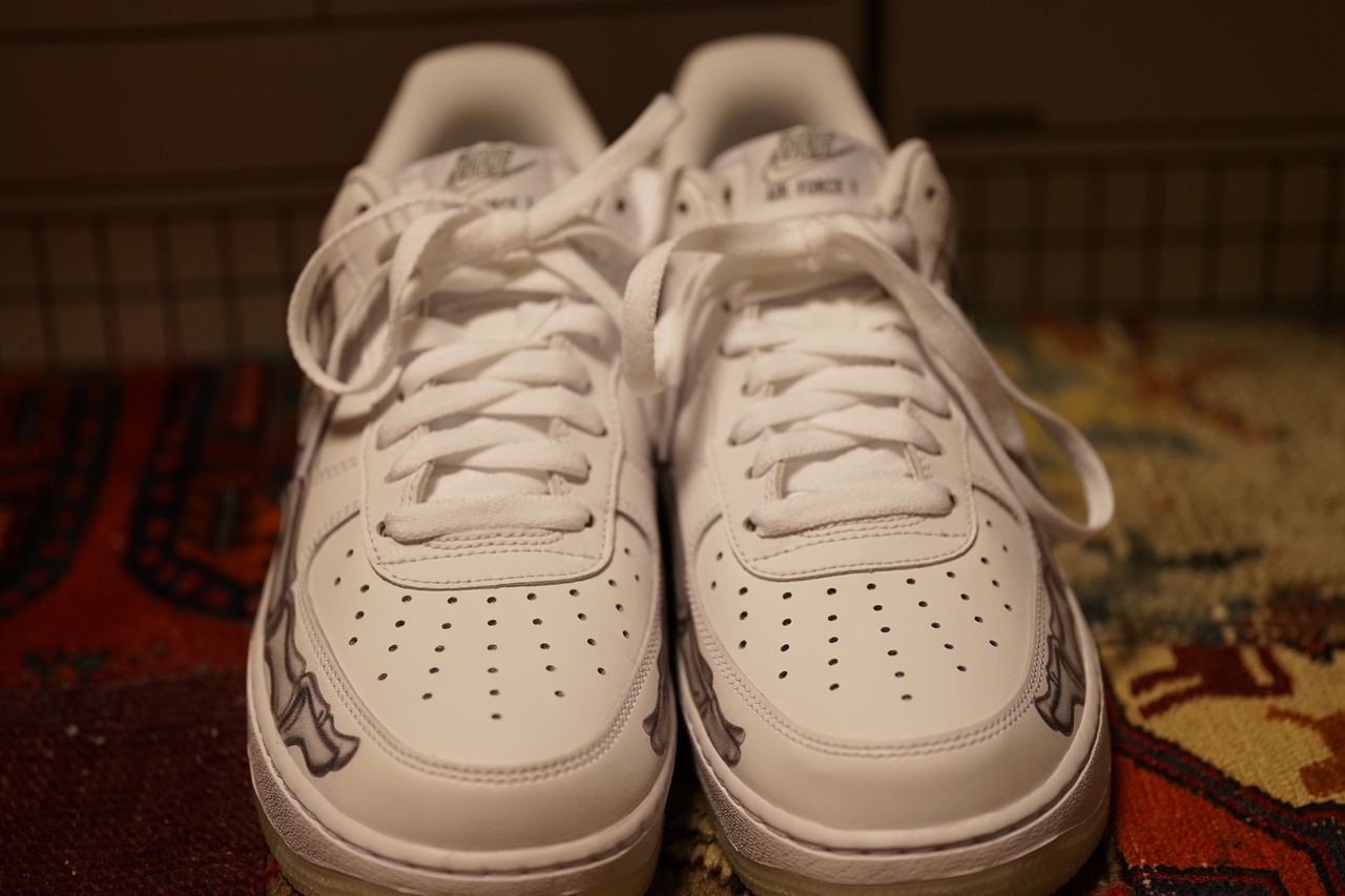 NIKE AIR FORCE 1 '07 SKELETON QS : ああ、好きに走ればいいじゃない