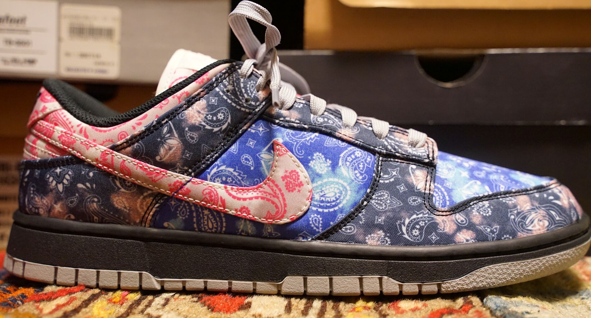 NIKE　DUNK low ペイズリー　unlocked  by you
