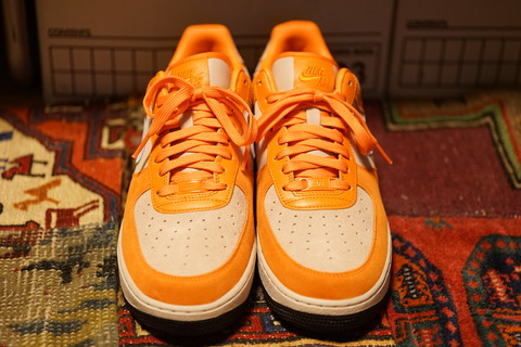 NIKE AIR FORCE 1 LOW UNLOCKED BY YOU ORANGE BOX : ああ、好き