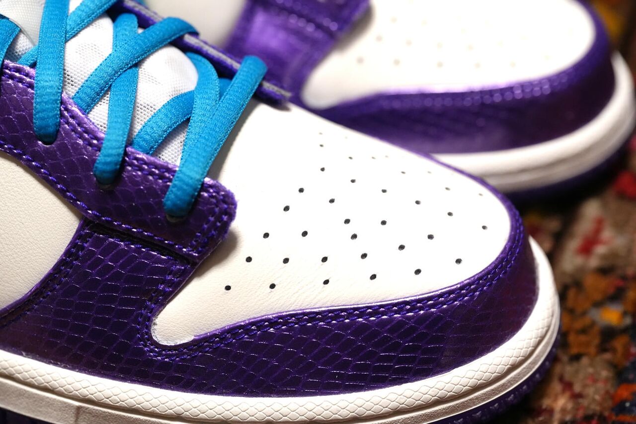 KOBE BRYANT×NIKE DUNK LOW PROTRO DRAFT DAY トゥボックス 俯瞰