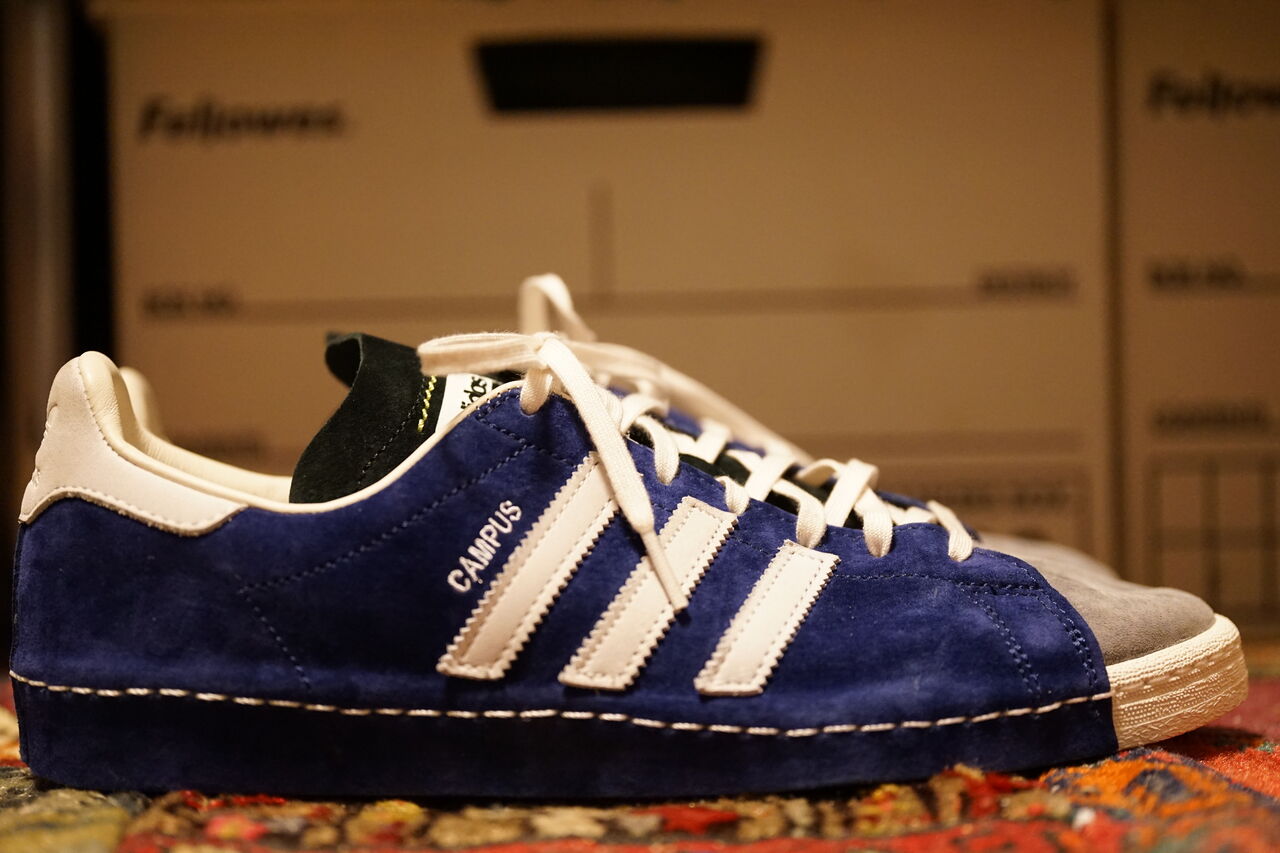 RECOUTURE × ADIDAS CONSORTIUM CAMPUS 80S SH : ああ、好きに走れば