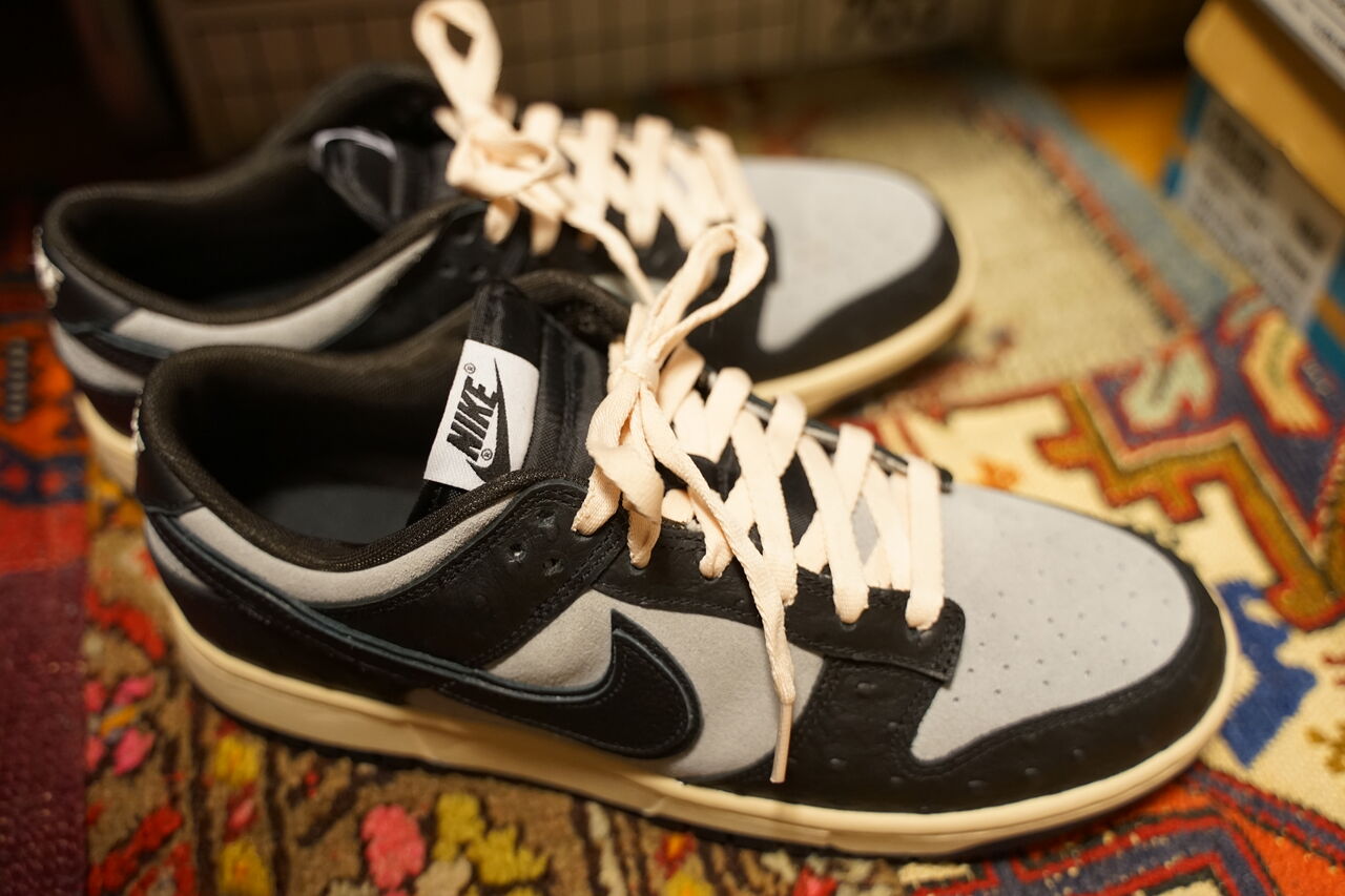 NIKE DUNK LOW UNLOCKED BY YOU BLACK OSTRICH : ああ、好きに走れば 