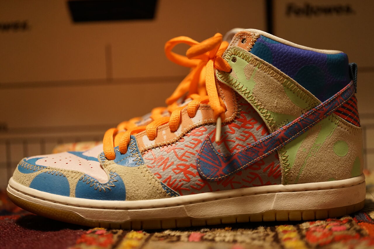 NIKE SB ZOOM DUNK HIGH × THOMAS CAMPBELL : ああ、好きに走ればいい 
