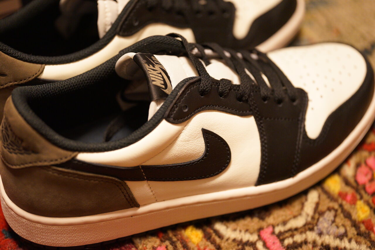 NIKE AIR JORDAN 1 RETRO LOW OG DARK MOCHA : ああ、好きに走ればいい 
